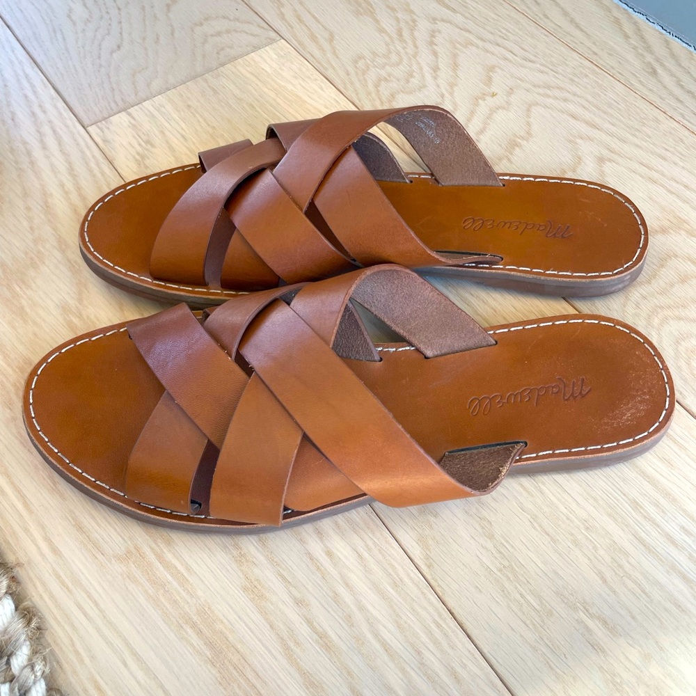 Madewell leather slides